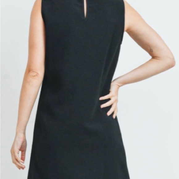 Scalloped Hem Little Black Tank Dress…Worn Once - Picture 3 of 5